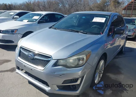 2015 Subaru Impreza 2.0I z USA, uszkodzony, nr VIN JF1GPAA63F8201569